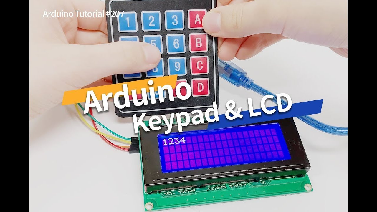 #207 - Arduino Keypad and LCD display