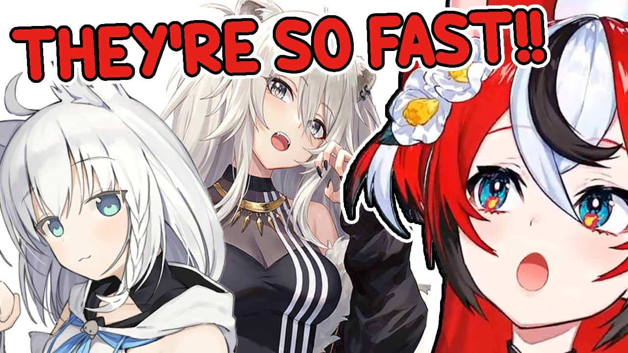 Bae is amaze how 𝑭𝑨𝑺𝑻 Fubuki and Botan are【Hakos Baelz】