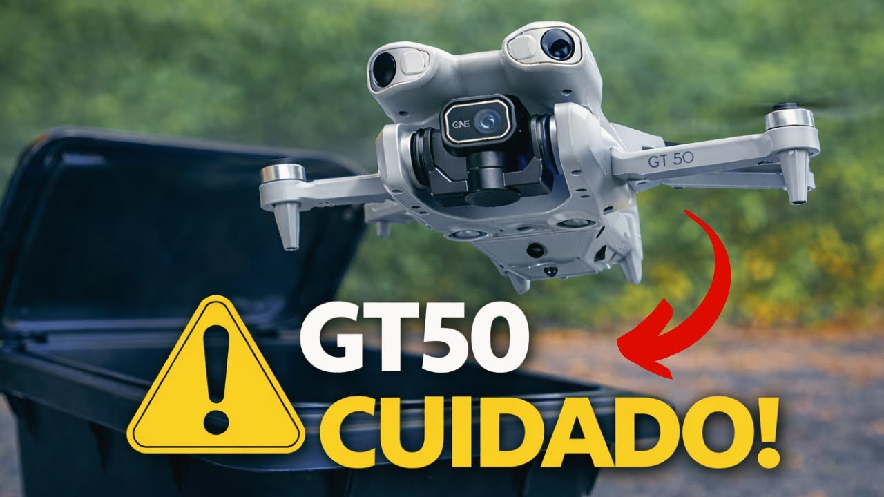 Drone GT50: Não Jogue Seu Dinheiro Fora Antes de Ver Isso!