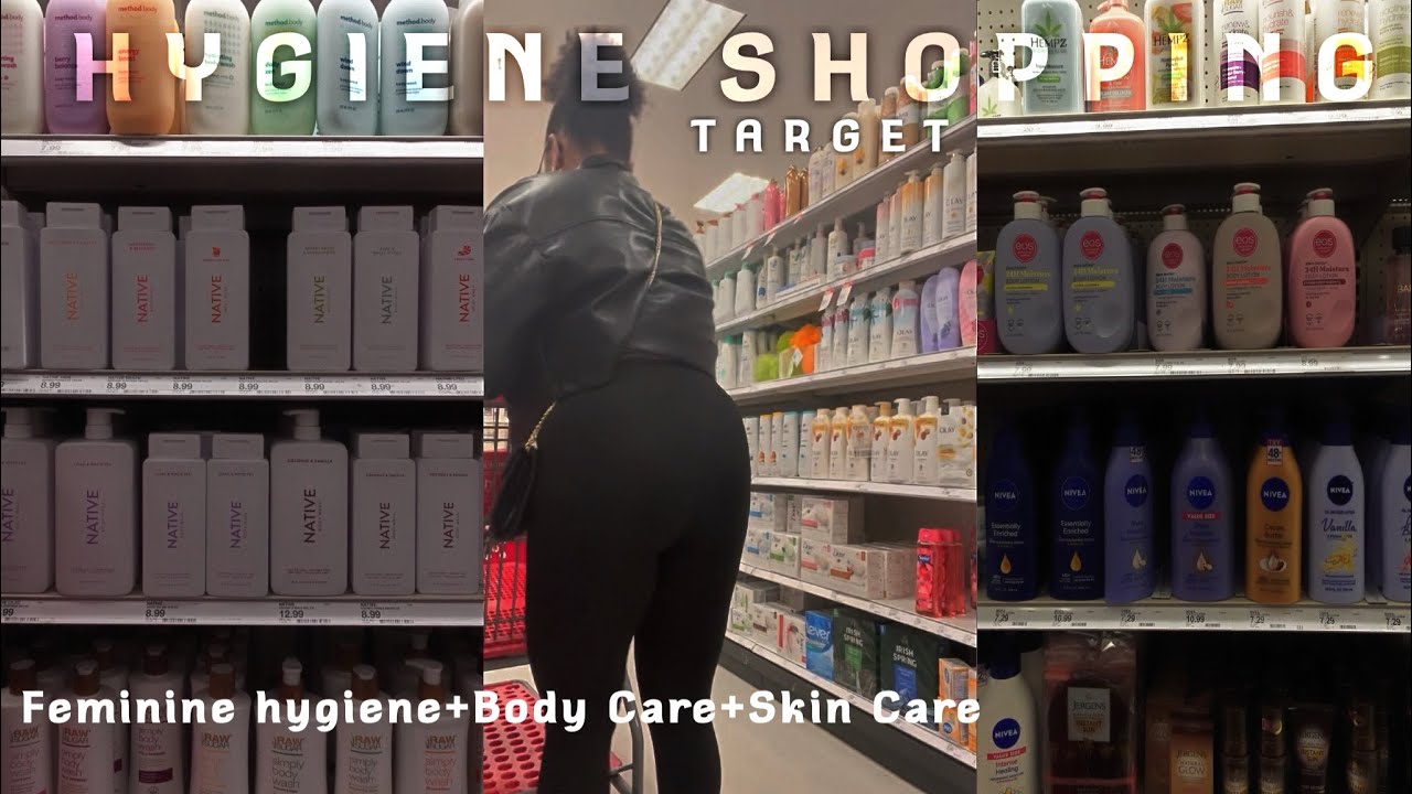 Let's Go Hygiene Shopping At TARGET| Feminine hygiene favs+Body Care+Skin tips