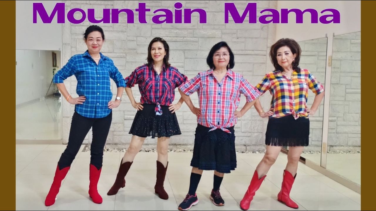 Mountain Mama Line Dance (demo & count)