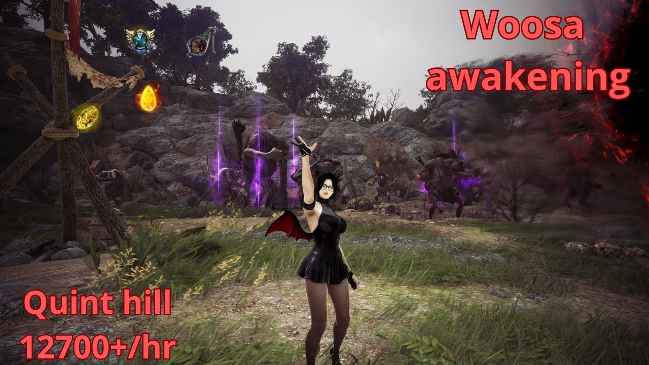 BDO | Troll Habitat / Quint Hill | Woosa awakening | 12700+/hr (Lv2 + Agris)