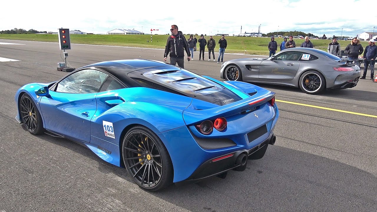 Ferrari F8 Tributo vs Mercedes-AMG GT R Pro vs BMW M8 Competition vs McLaren 720S