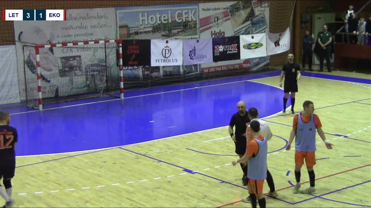Futsal / KMF Leteći Holanđanin - KMF Ekonomac / Kup 1/8 finala