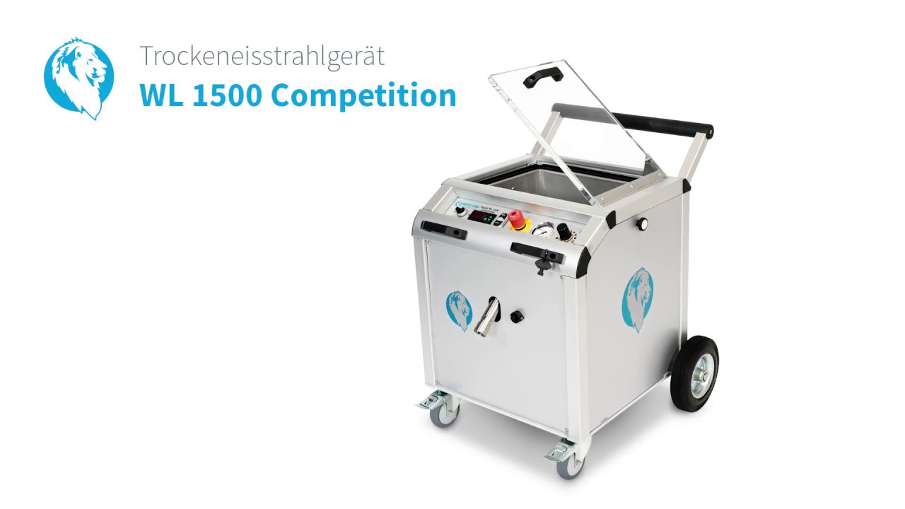 White Lion Trockeneisstrahlgerät WL 1500 Competition