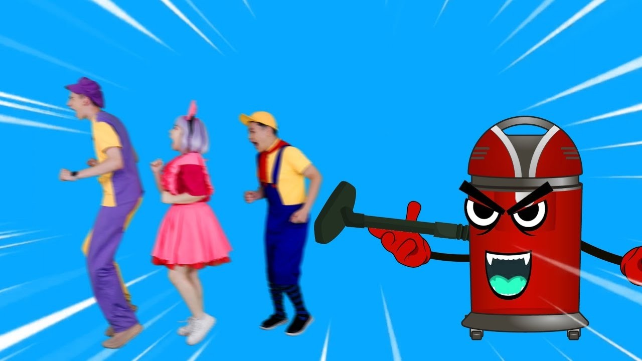 Canción de la Aspiradora 🧹 & Seguridad de el elevador cancion | Canciones divertidas para niño