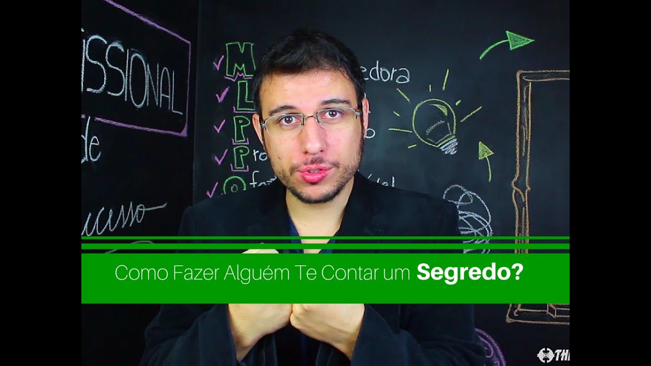 COMO FAZER ALGUÉM TE CONTAR UM SEGREDO? | PERSUASÃO | Thiago Burigatto