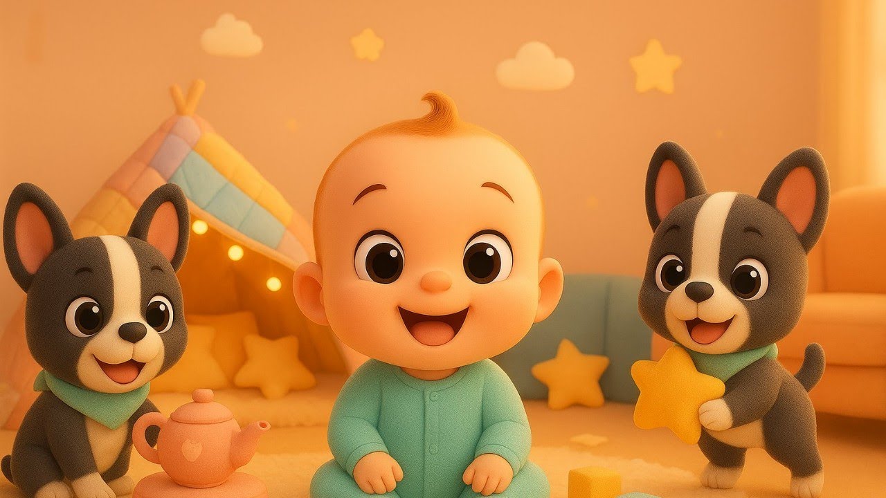 Paw-some Playtime Song 🎶🐾 | Gentle Music Fun for Toddlers by BrightTales