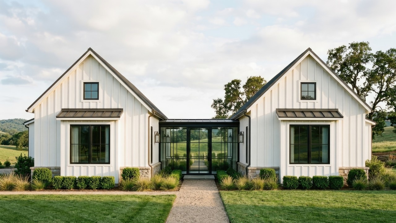 This Modern Minimalist Farmhouse Will Make You Want to Move to the Countryside