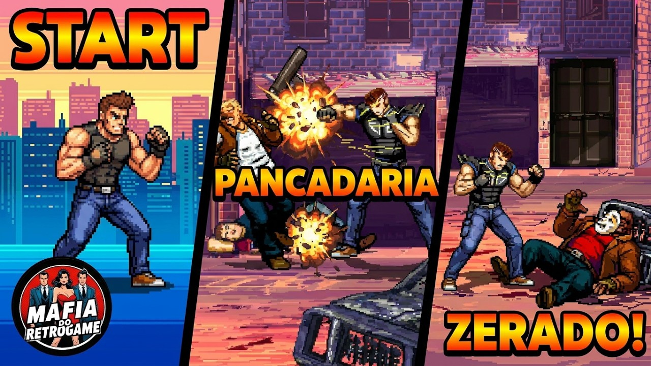 FALLEN CITY BRAWL -  Gameplay até ZERAR! A pancadaria come solta!