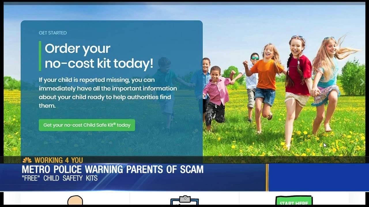 Police warn about possible 'child safety kit' scam