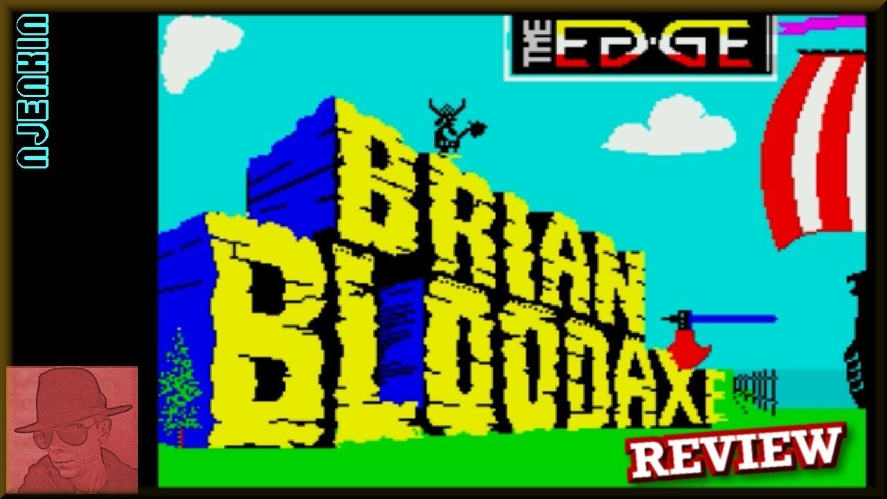 Brian Bloodaxe - on the ZX Spectrum 48K !! with Commentary