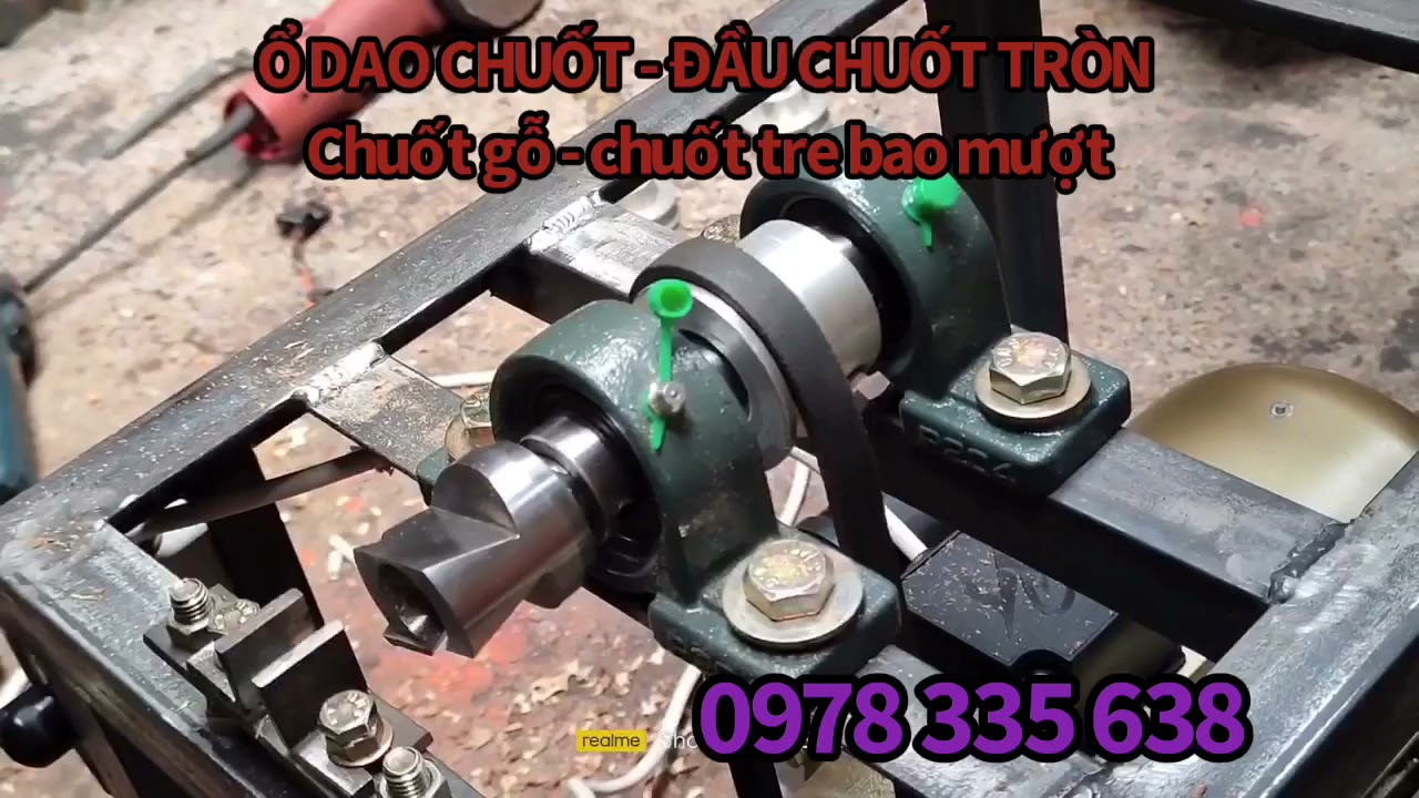 Ổ DAO CHUỐT - ĐẦU CHUỐT TRÒN GỖ , TRE