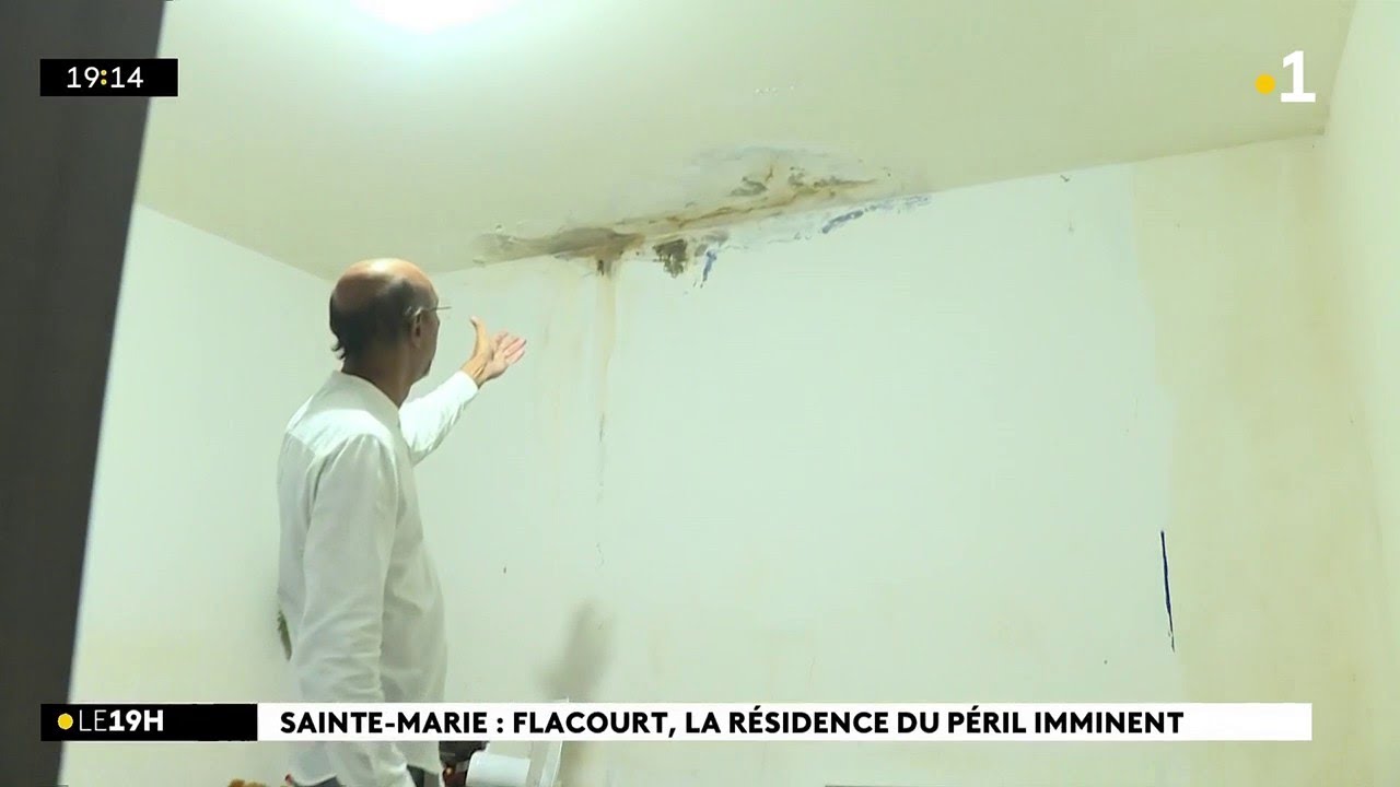 La gal&egrave;re, toujours la gal&egrave;re pour les locataires de la r&eacute;sidence Flacourt, &agrave; Sainte-Marie