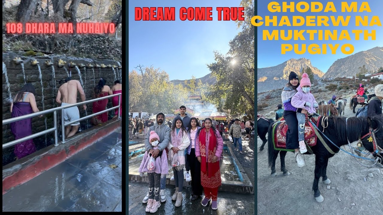 After Years in Australia 🇦🇺 | Jomsom to Muktinath Temple with My Family ❤️🙏- upper mustang series 2