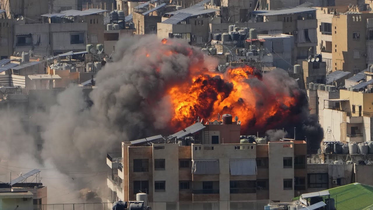 Israel launches new wave of strikes on Hezbollah-linked targets in Beirut