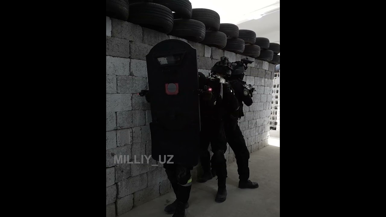 Milliy Gvardiya Door Breach Technique #tactical #cqb  #military  #army #police #nationalguard