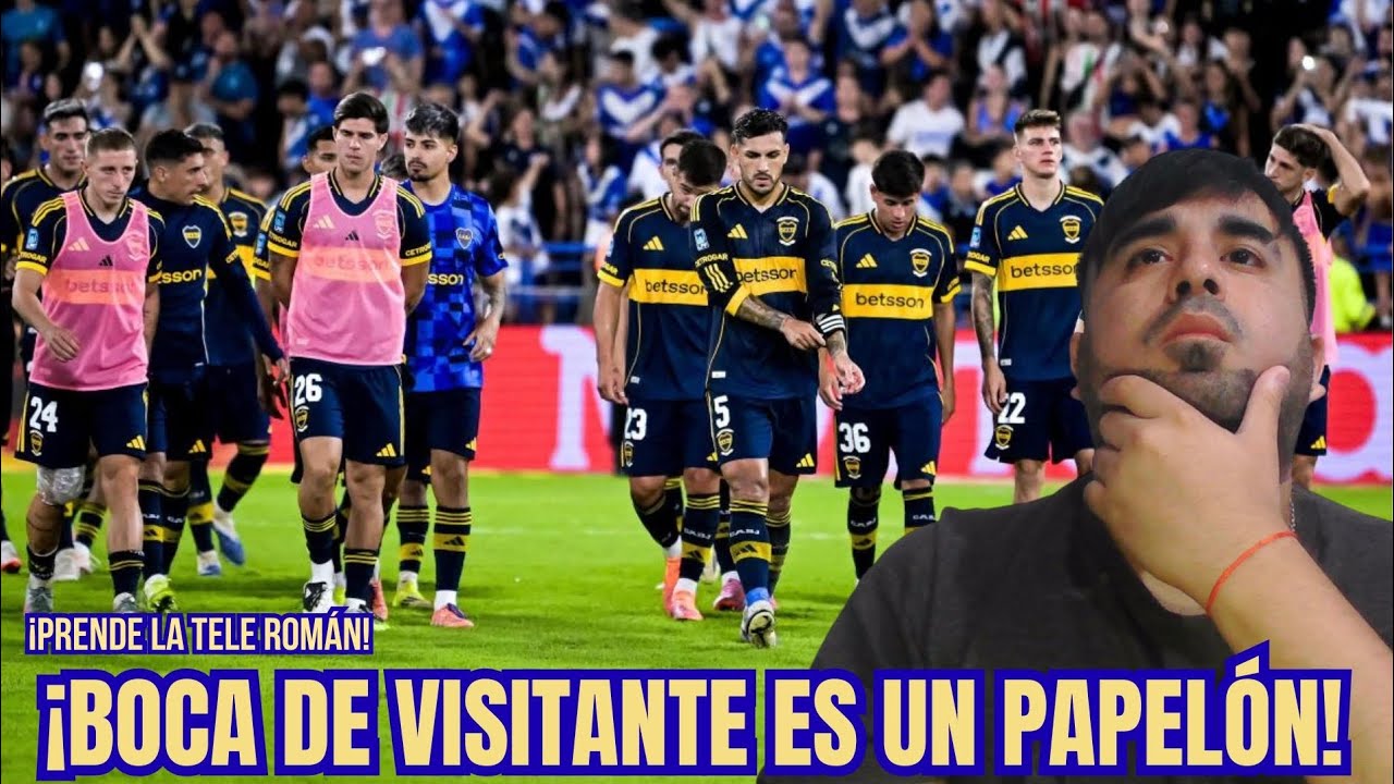 Boca de visitante es un PAPELÓN y Riquelme NO reacciona | Velez 2-1 Boca (Reacción picante)