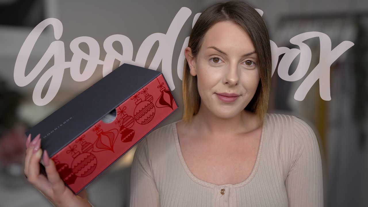 GOODIEBOX DECEMBER 2020 UNBOXING | BEAUTY | Josephine Svan