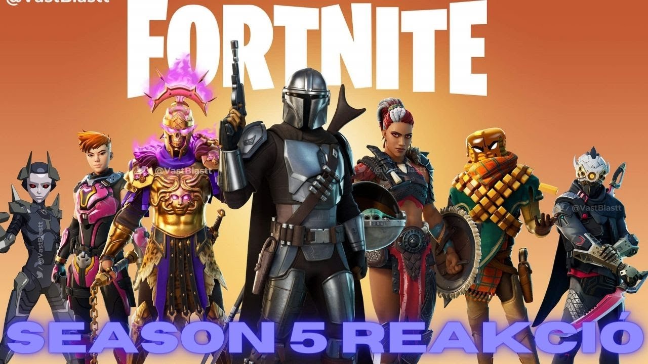 Fortnite - Season 5 Trailer és Pass Reakció!