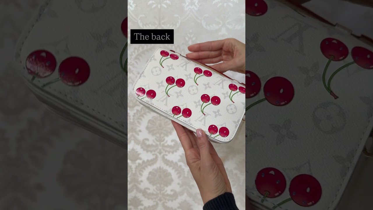 LV x TM cherries are here! 🍒🤍 #lvxtm #lvcerises #lvtmcerises