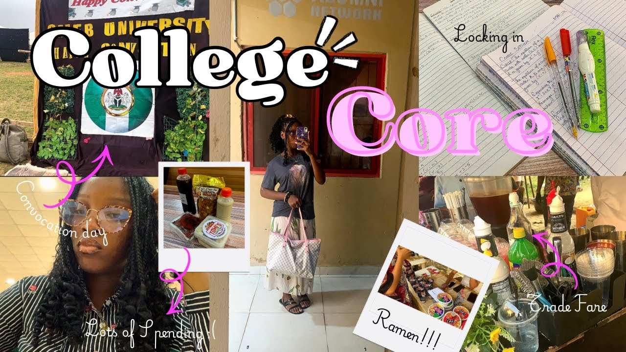 College Core 🧸 : Life of an A-Level Student | Trade fair, Convocation Day etc💗