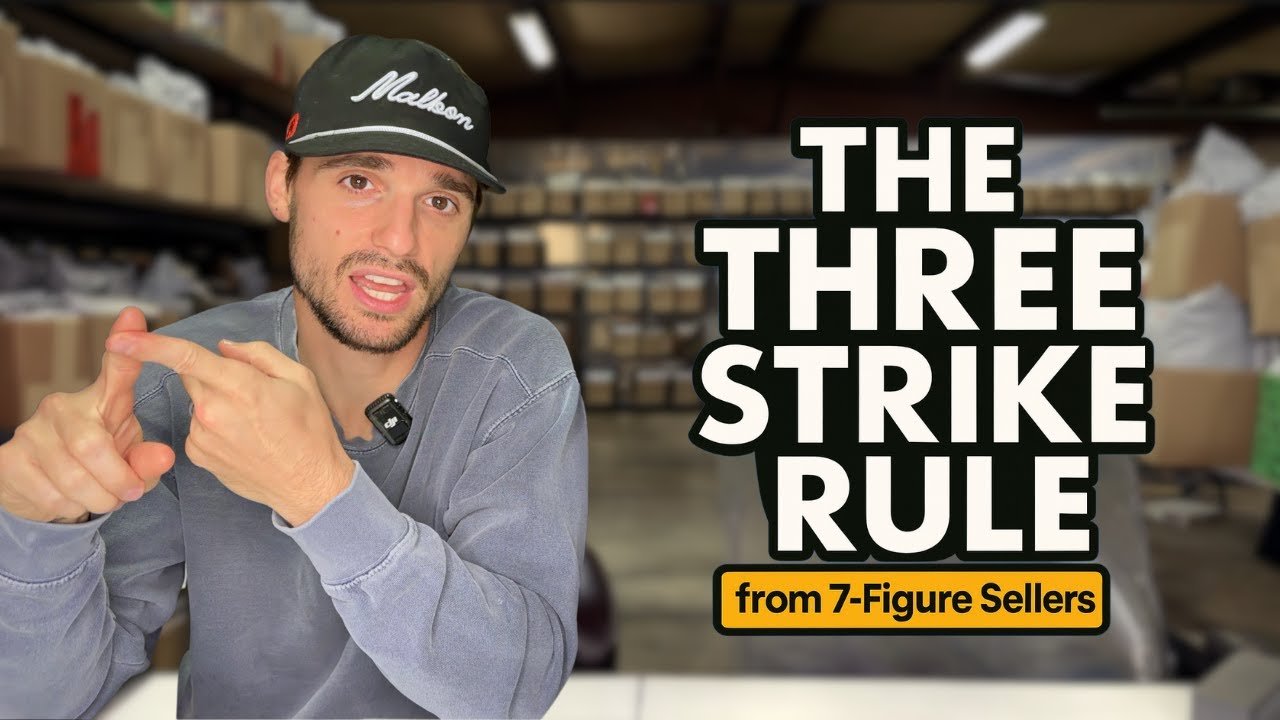 THE THREE STRIKE RULE that helped take us from $0 to 7 Figures Fast! 