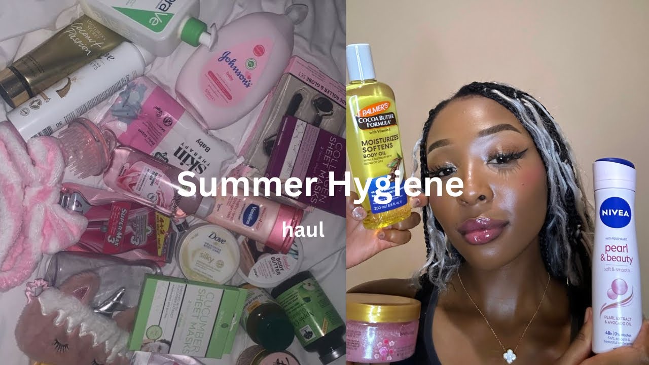 Summer Hygiene |Dischem Haul| Honest review South African Youtuber Girly tingz Summer Personal Care