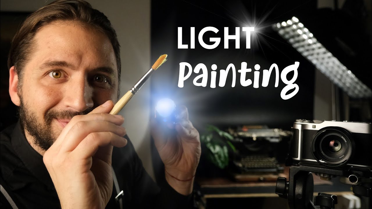 Corso di fotografia Light Painting - still life in casa con una semplice torcia