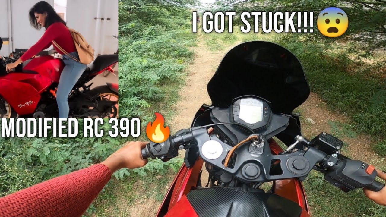 RC390 BS4🔥| i got struck 😨| pyrosgirl♥️| #pyrosquad