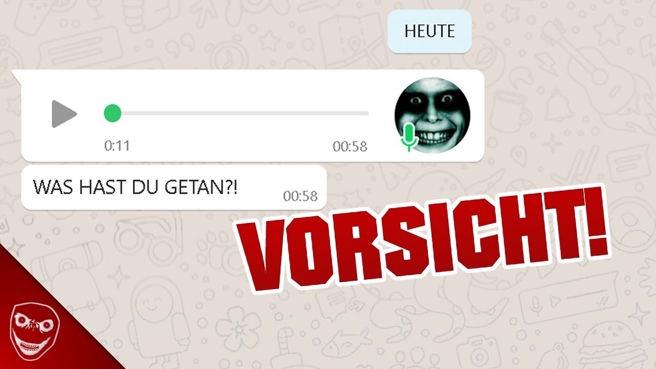 H&ouml;re NIEMALS diese SPRACHNACHRICHT auf WhatsApp an! - Ich brauche Hilfe!
