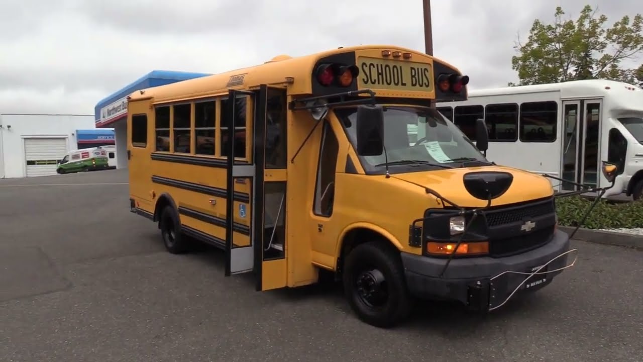 2009 Chevrolet Thomas 14 Passenger ADA School Bus - B52527 - Northwest Bus Sales