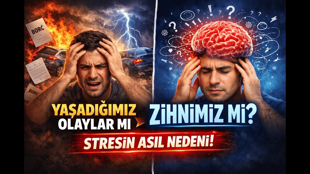 Yaşadığımız Olaylar mı, Zihnimiz mi? Stresin Asıl Nedeni”