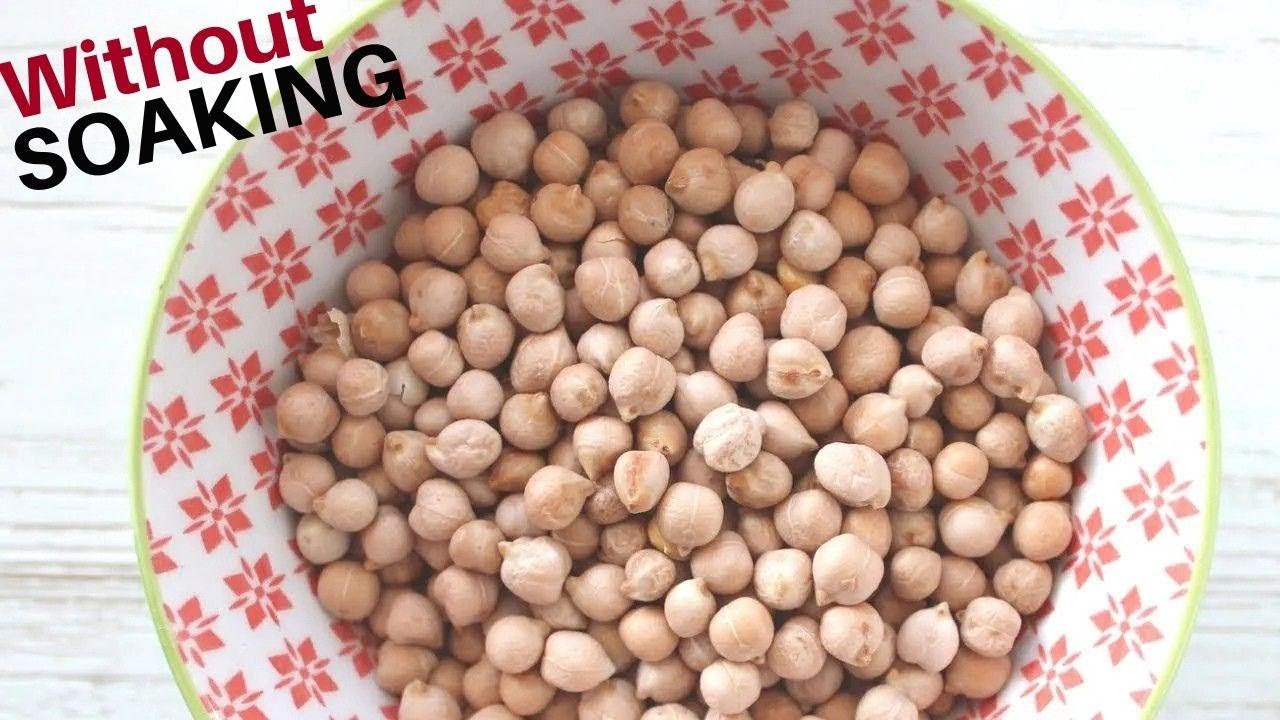 Cook Chickpeas WITHOUT Soaking: 3 Easy, Quick Tips!