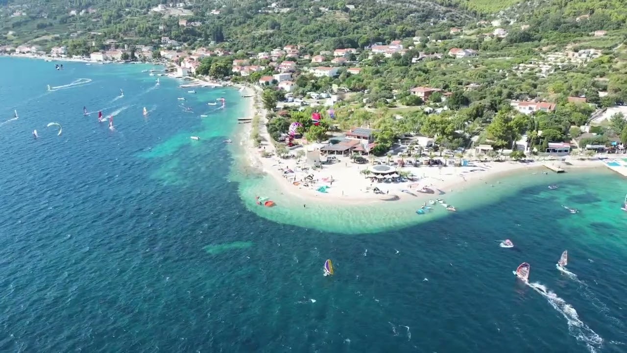 VIGANJ,  MAESTRAL CAMPING, DRON 4K, SPORT
