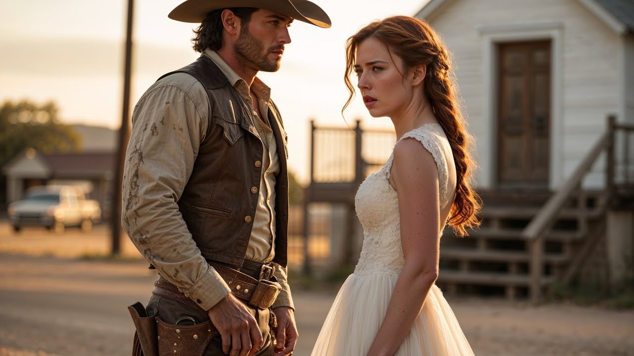 The Forced Marriage Ended With A Gunshot, The Cowboy Stood Between Her And Her Past