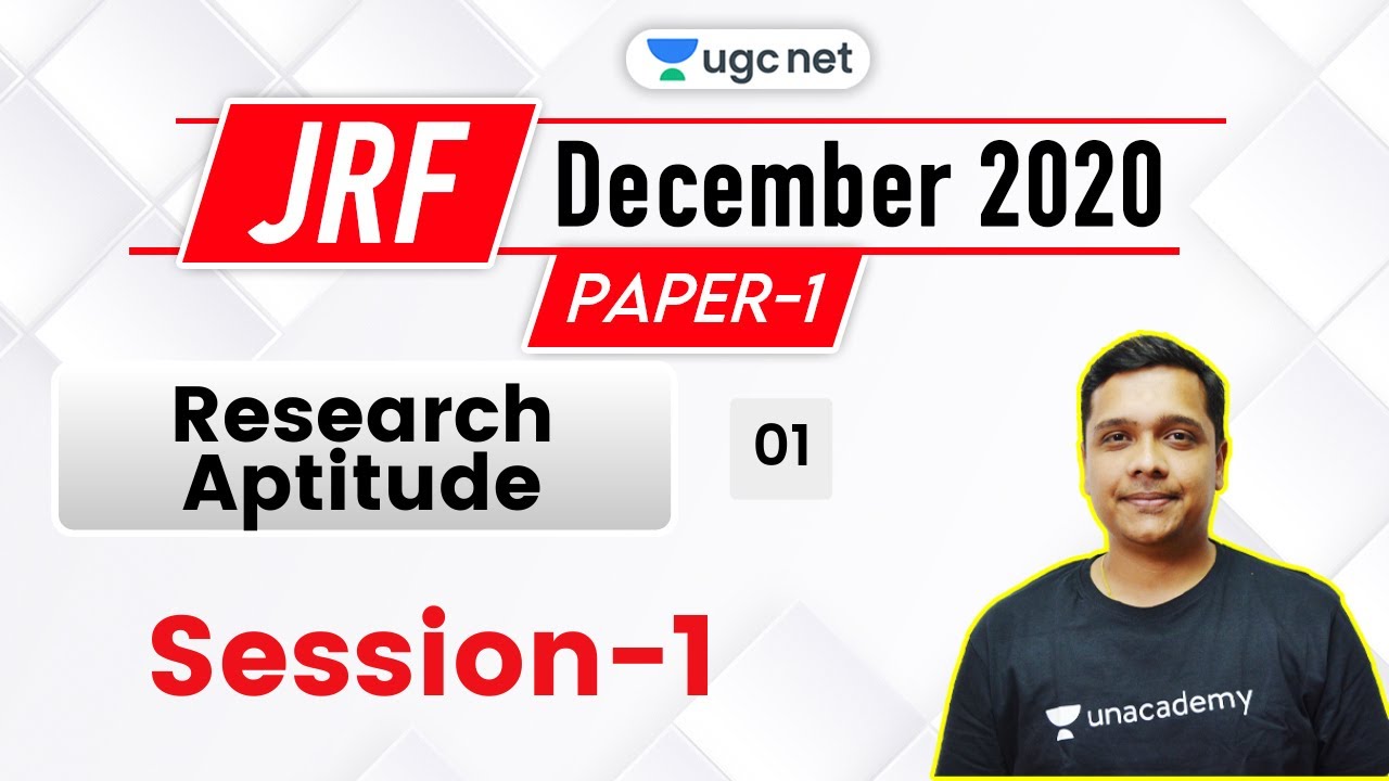 11:00 AM - JRF December 2020 | Research Aptitude by Neeraj Pareek | Session-1