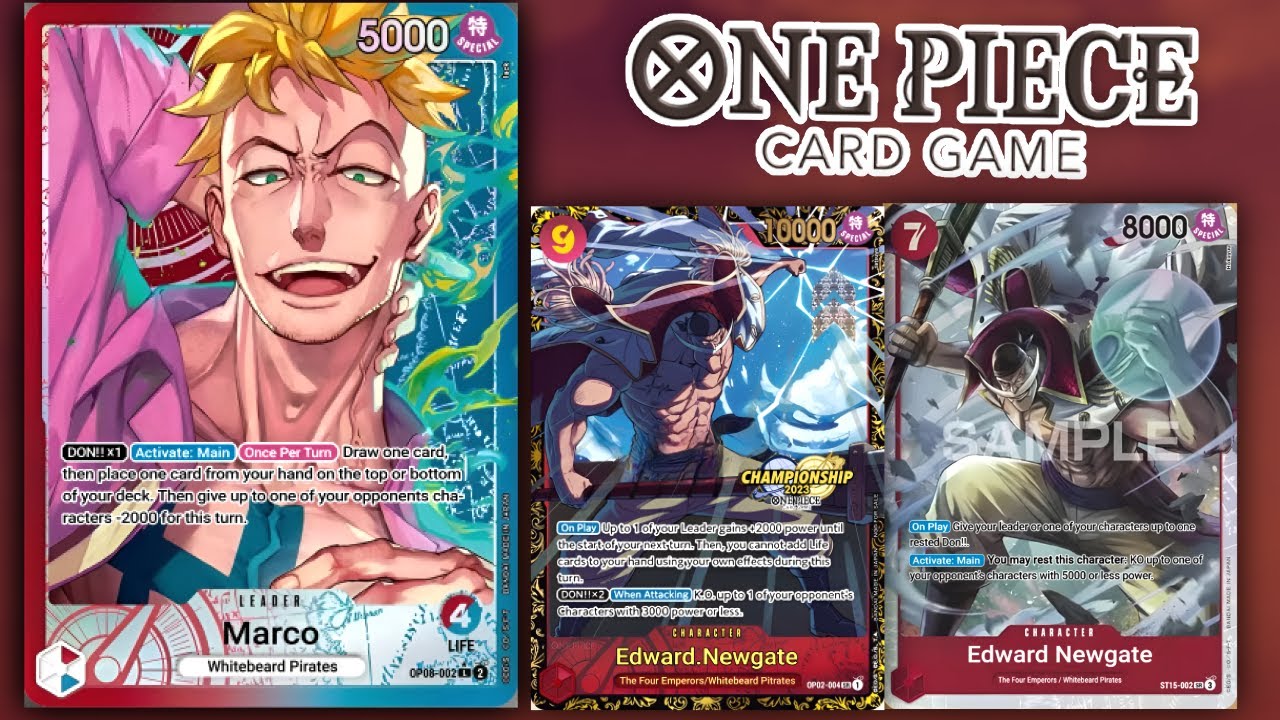 OP08.5 Marco is CRAZY! - Marco Deck Profile