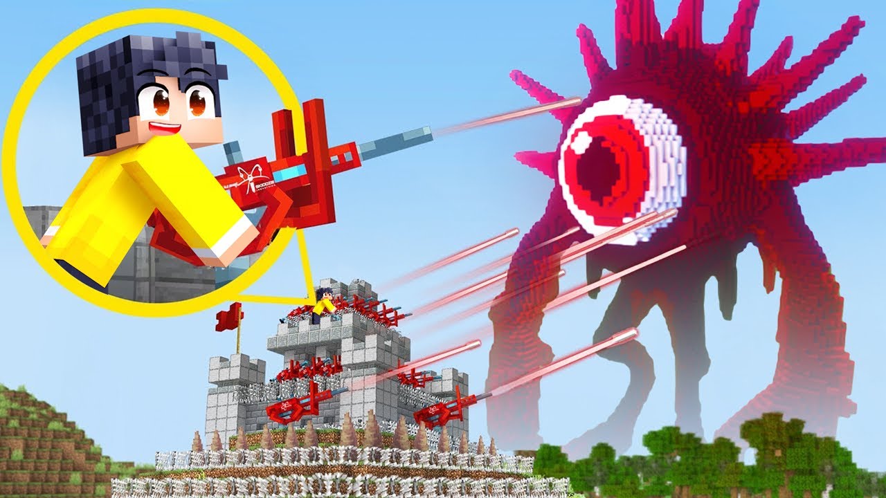 9999 EINBRECHER vs. SICHERSTE BASE BUNKER in Minecraft! (OMG)