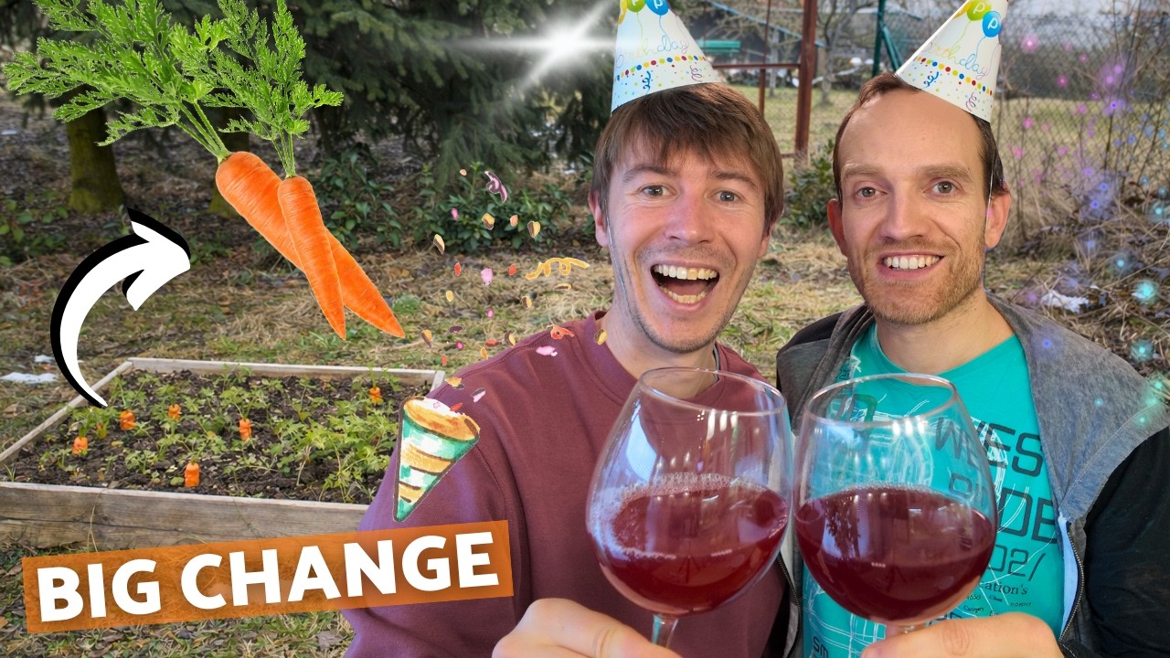 We Survived the Winter (Our Garden Surprised Us) | Gay Homesteaders in Central Europe