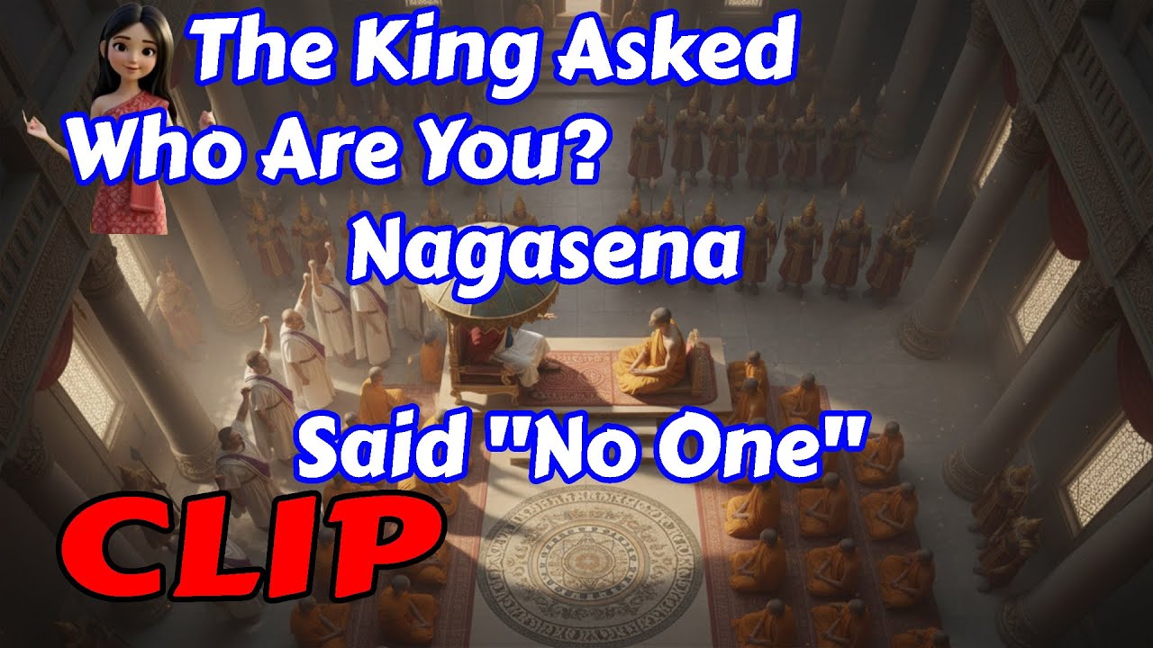The King Asked Who Are You? Nagasena Said 