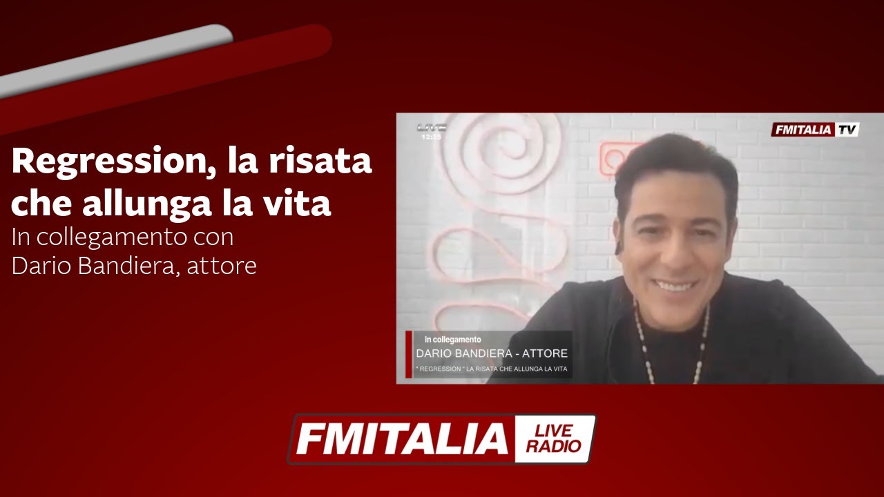 Regression, la risata che allunga la vita - Dario Bandiera, attore