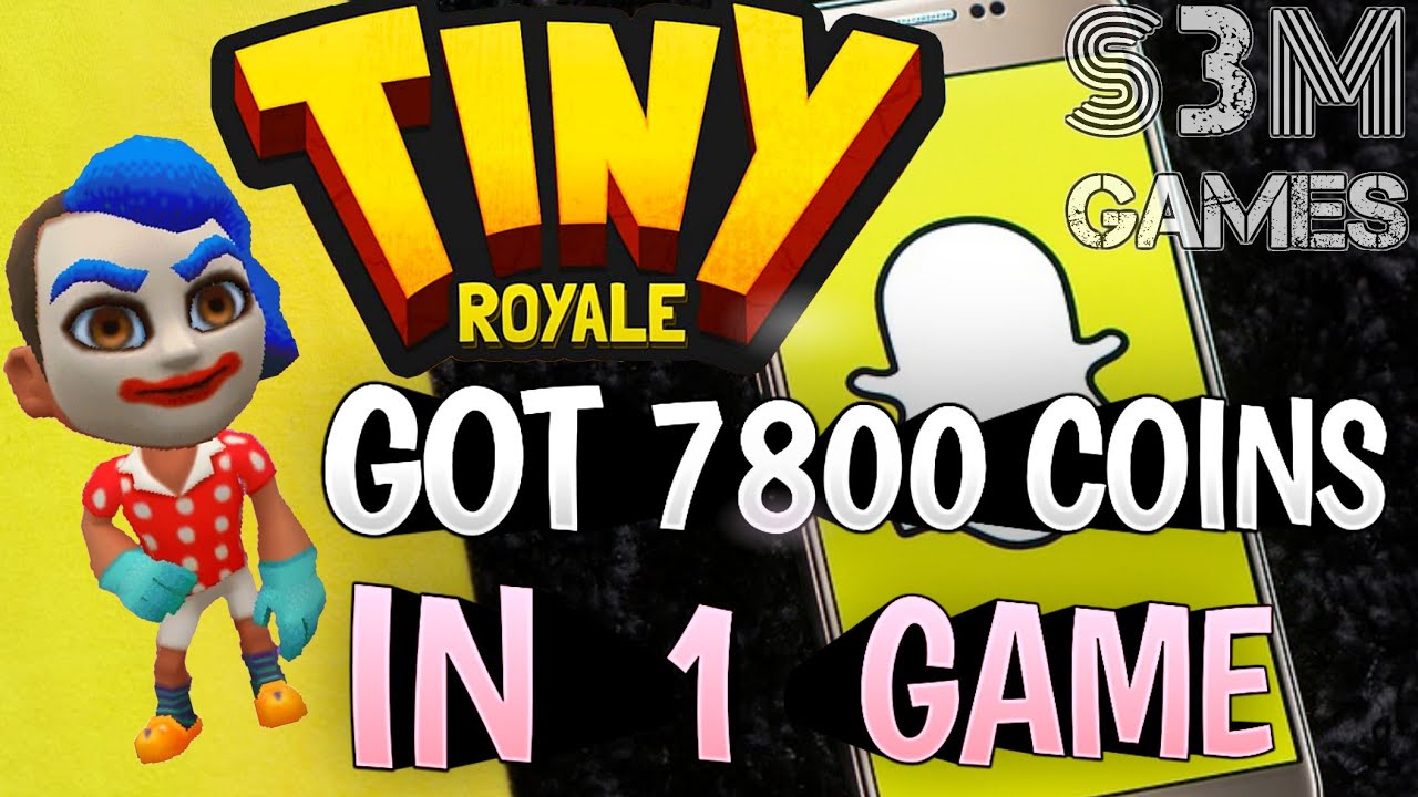 🎰HOW TO GET 7800 COINS IN 1 GAME IN TINY ROYALE