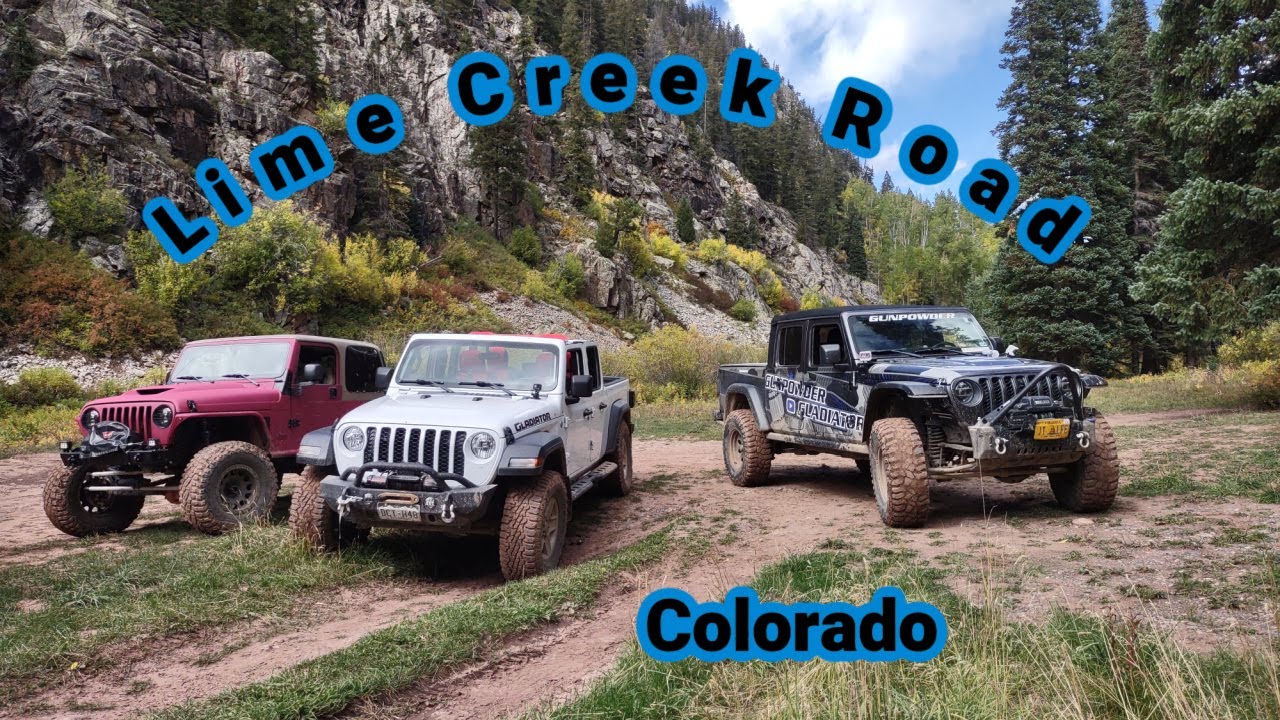Lime Creek Road near Durango Colorado
