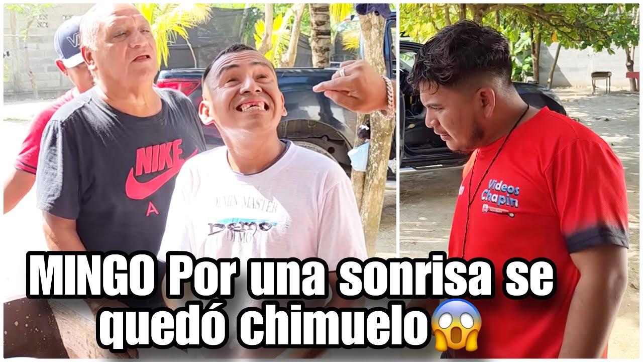 MINGO compra pegamento para zapatos y le echa asus dientes para que no se le cayga😱