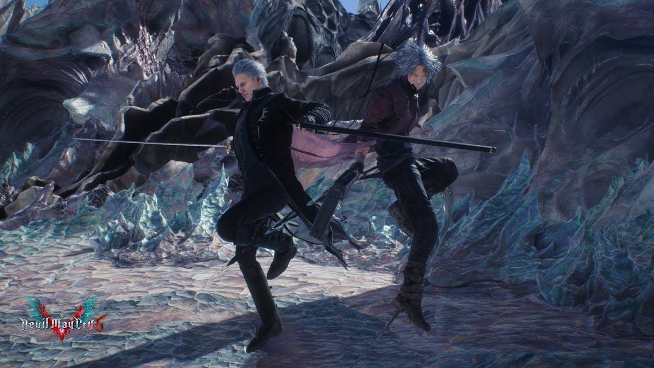 DMC5SE-Dante vs Vergil-Fury Sparks