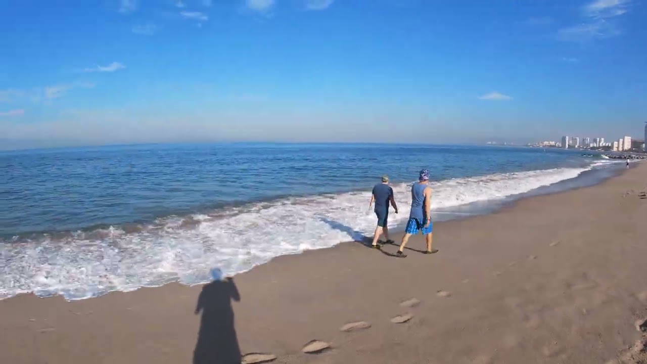 4K Пляж Оро, Пуэрто-Вальярта, Халиско, Мексика.