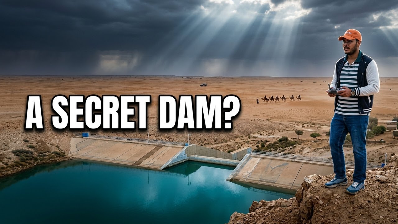 Aerial Exploration of Al Shahmah Dam Saudi Arabia | استكشاف جوي سد الشحمة – المملكة العربية السعودية