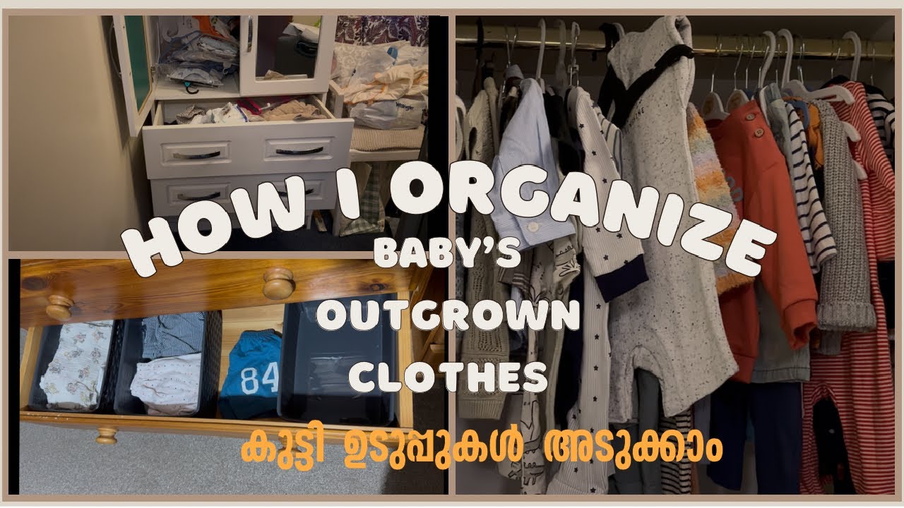 organising baby’s old clothes| together vlogs 
