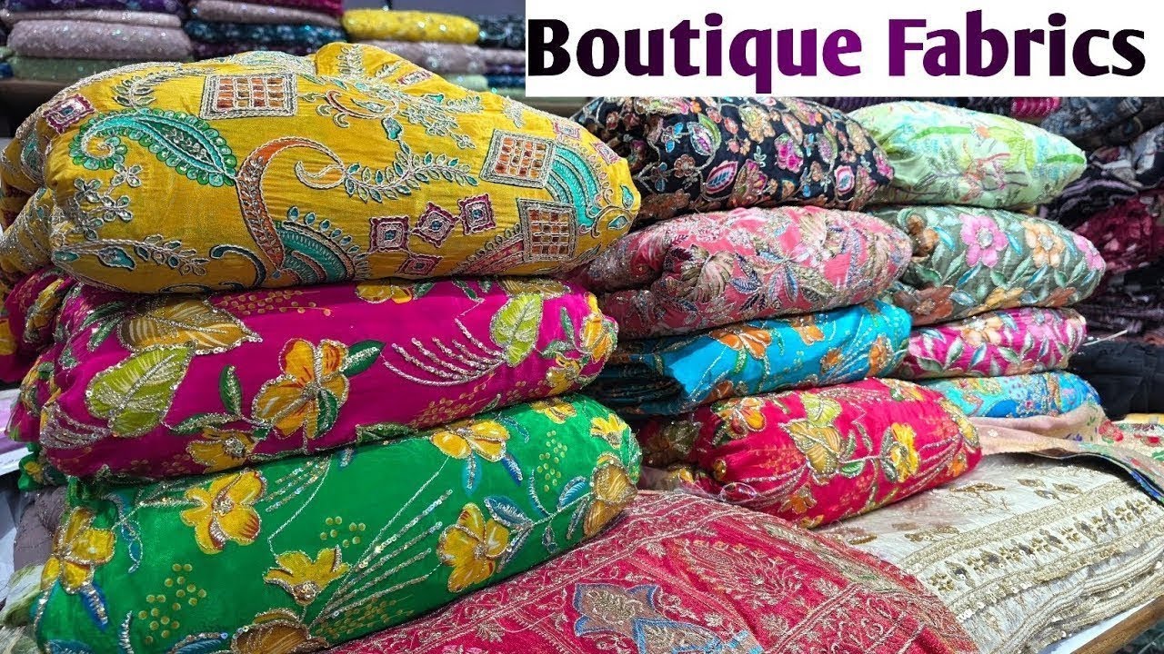 1000/- वाली फैब्रिक 400/- में । फैक्ट्री रेट में fabric । Boutique fabric wholesale market surat 